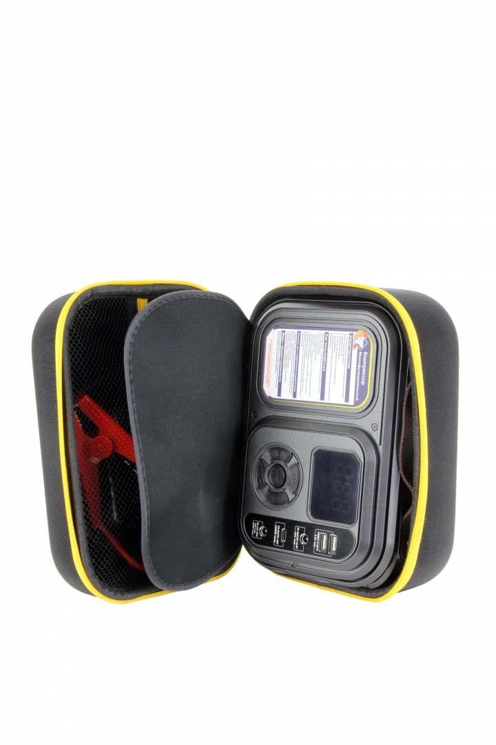 Компрессор "NB" 120 PSI , ПЗУ до 600А, PowerBank 20800mAh,  LED фонарь, авар. сигнализация, 2USB порта +Type-C, вых 12V-16.8V/10Amax