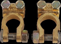 Клеммы аккумуляторные "Nova Bright" в блистере  - 2шт.